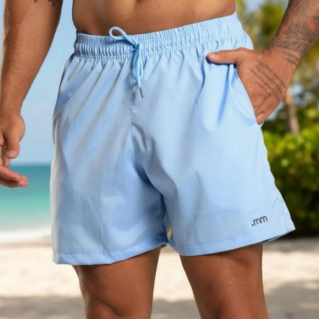 Bermuda Mauricinho Tactel Verão Short Masculino Treino