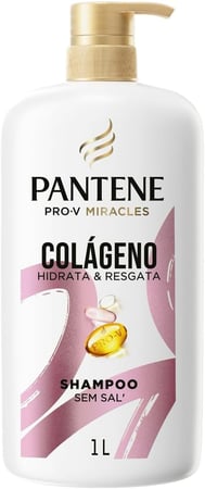 Pantene PRO-V Miracles Shampoo Colágeno 1L