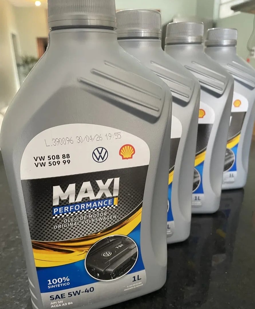 Kit 4 Litros Oleo Maxi Performace 5w40 508/88 Vw