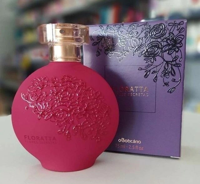 Desodorante Colônia Floratta Flores Secretas Fragrância Delicada Floral Frutal O Boticário 75ml