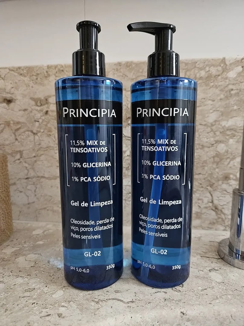 Principia Kit 2 Gel De Limpeza Gl-02 Limpeza Profunda