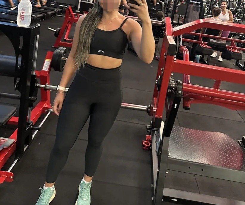 Conjunto Top E Legging Com Bolso Fitness Feminino Atletyca