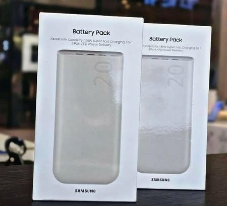 Carregador Portátil 3x Usb-c, 20000mah, Super Rápida 45w