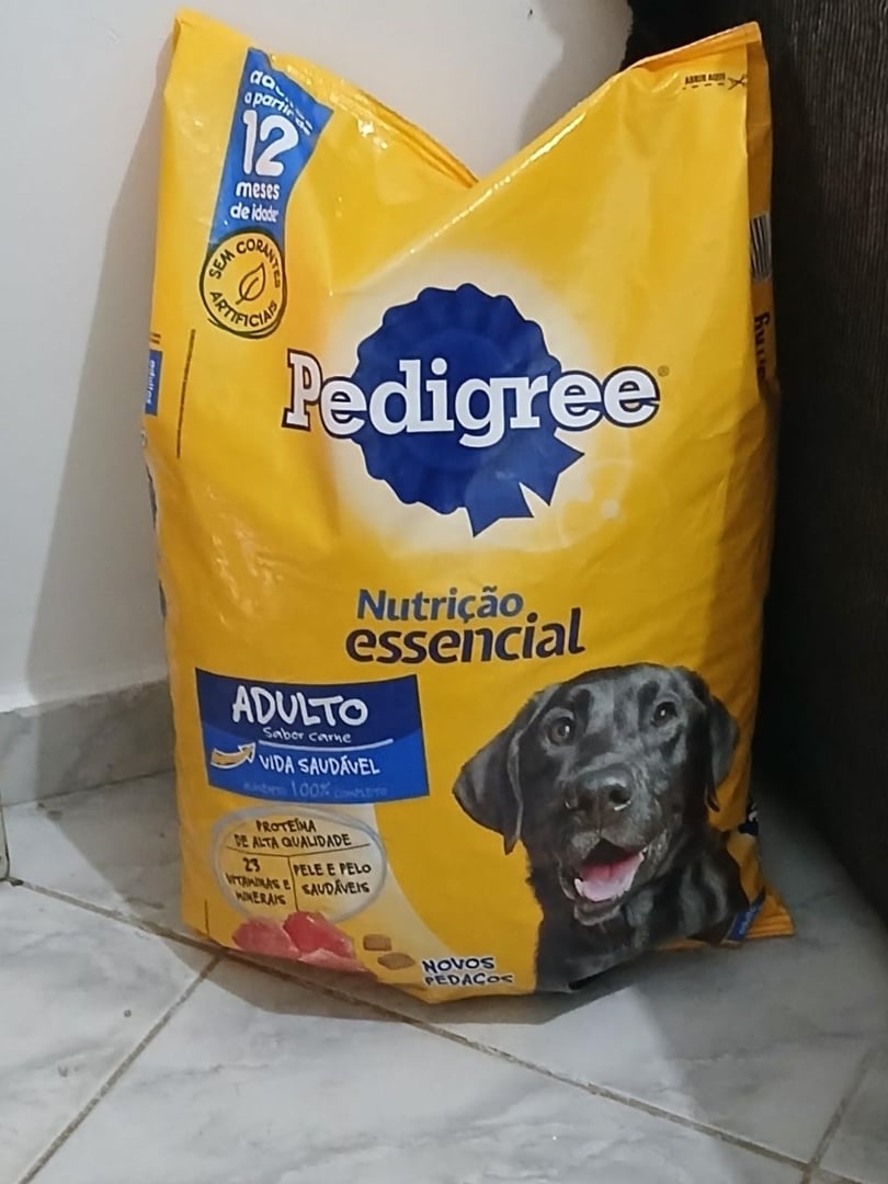PEDIGREE Ração Nutrição Essencial Carne Para Cães Adultos 10.1kg