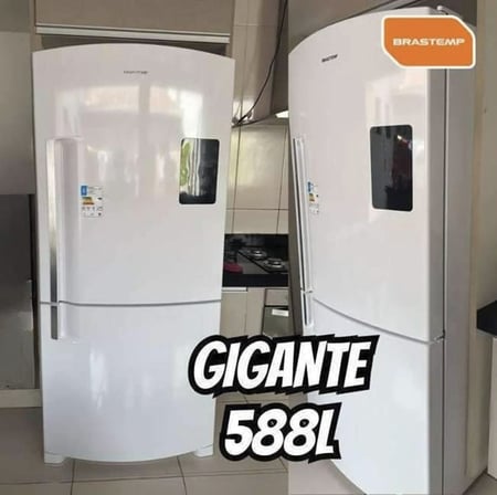 Geladeira Brastemp Frost Free Inverse 588 litros Branca com Smart Bar - BRE85AB