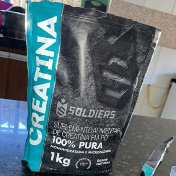 Creatina 1kg Monohidratada em pó 100% Pura - Soldiers Nutrition