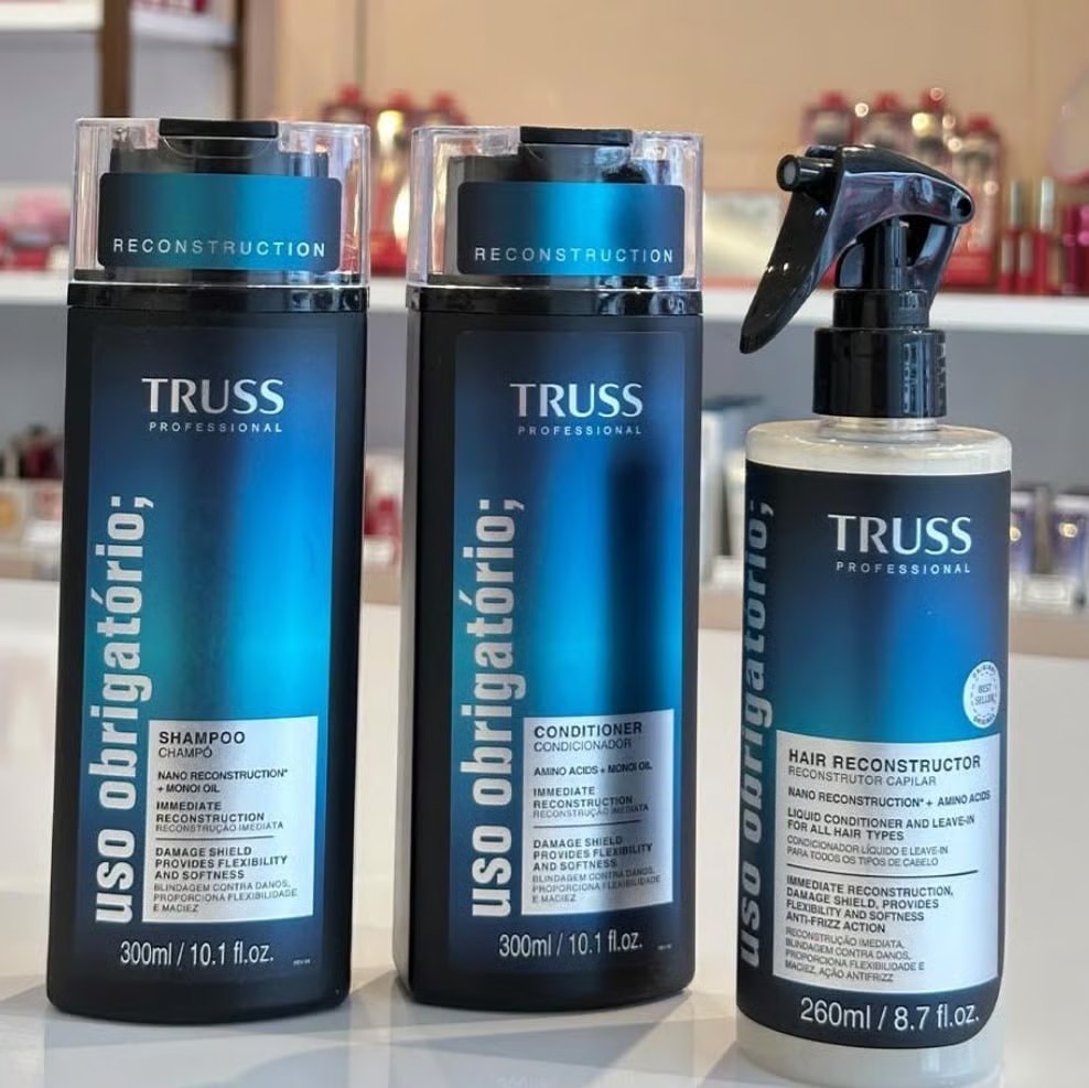 Kit Truss Uso Obrigatório Hair Reconstructor (3 Produtos)
