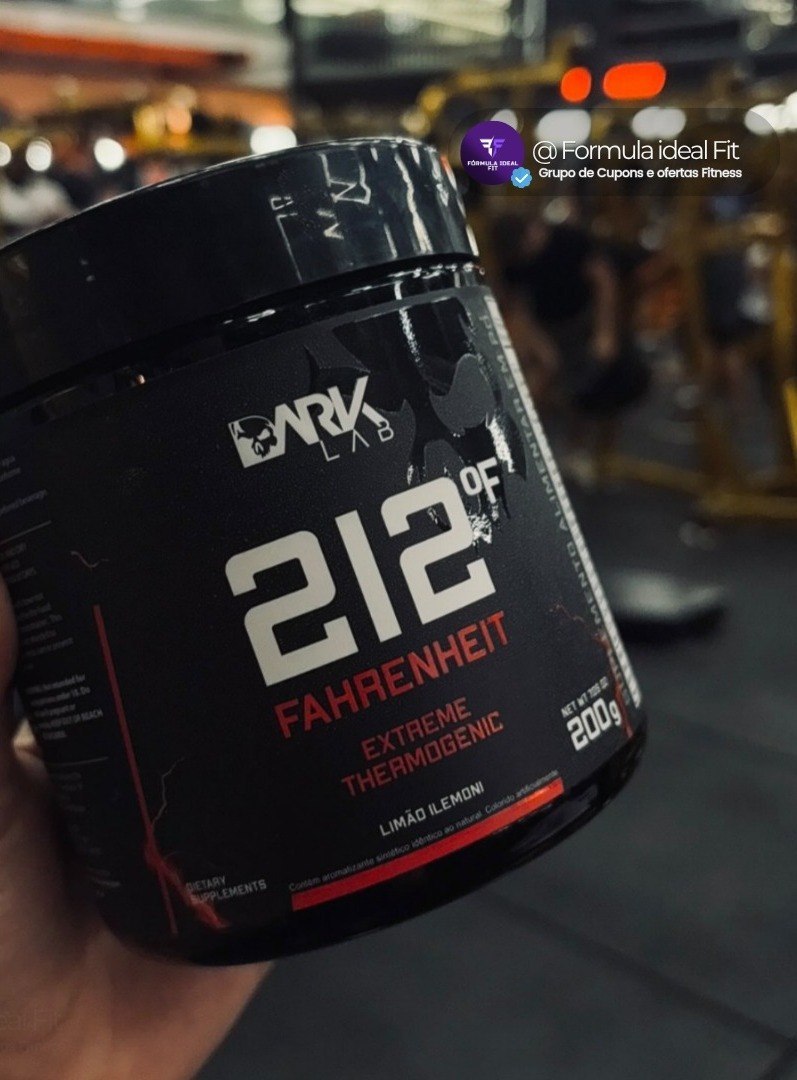 Termogênico 212 Fahrenheit Limão 200g Dark Lab