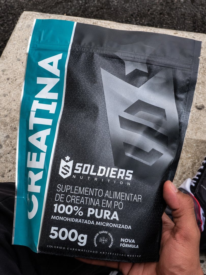 Creatina 500g Monohidratada | 100% Pura | Soldiers Nutrition