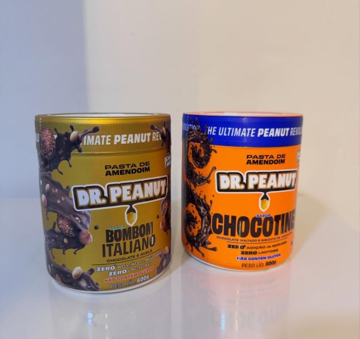 Pasta De Amendoim Dr. Peanut Gourmet 600g - 13 Sabores