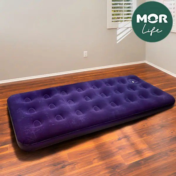 Mor Life - Colchão Inflável Multiuso Solteiro com Fole