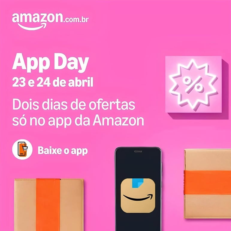 App Day Amazon - de 23 a 24 de abril