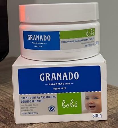 Granado - Creme Assaduras Dermocalmante Bebe Pele Sensíveis 300g