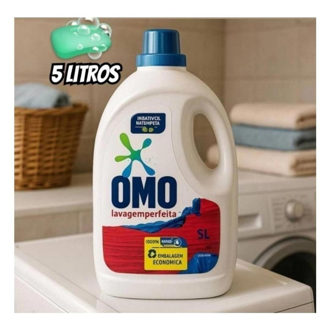 OMO Lavagem Perfeita - Sabão Líquido 5L