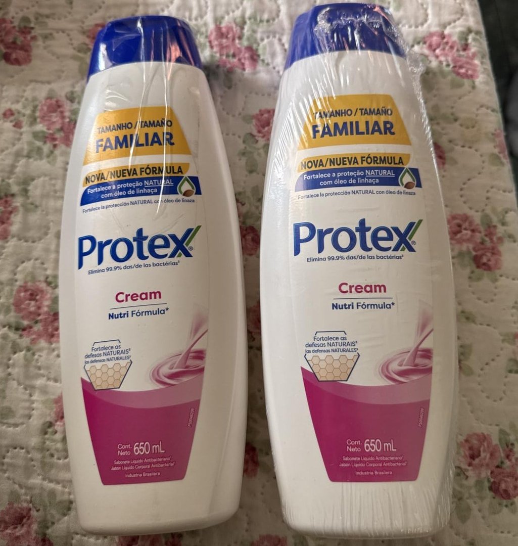 Protex Cream Sabonete Líquido Antibacteriano - 650ml