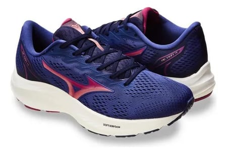Tênis Esportivo Feminino Mizuno Action 4 Cabedal Em Tecido