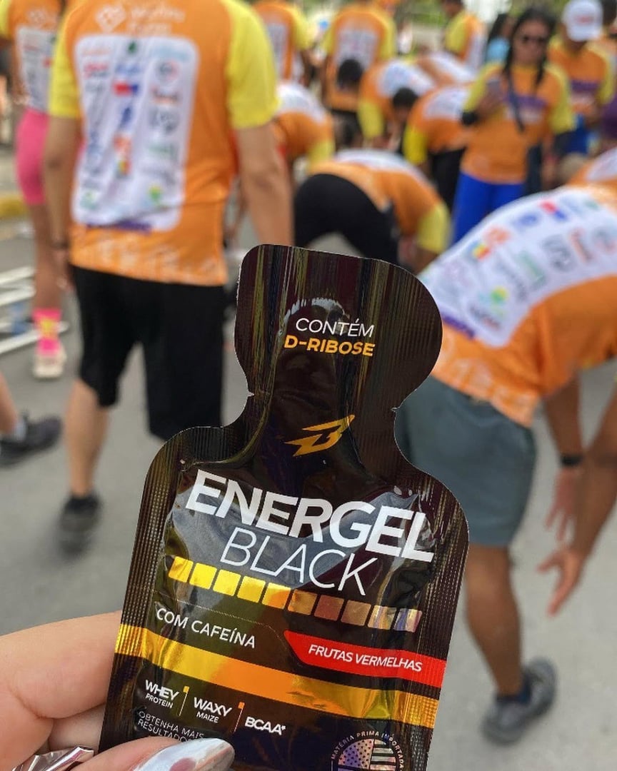 Energel Black 10 Sachês Bodyaction