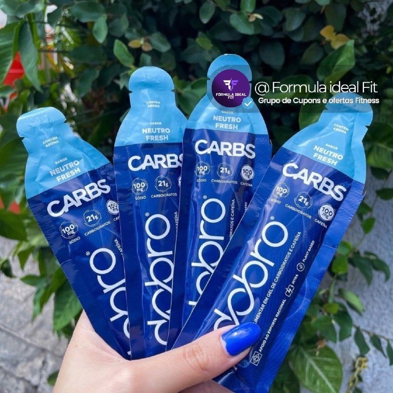 Carbs Gel Dobro Fresh Com Cafeína 10 Unidades