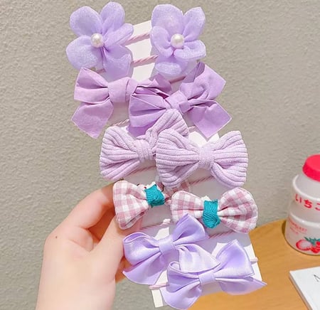 Acessórios Encantadores Para Cabelo De Bebê | Faixas De Com Laço De Flores Em Tecido Não D...