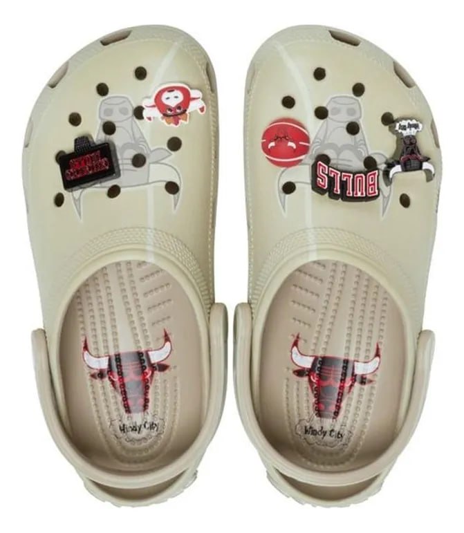 Sandália Crocs Nba Bulls Elevated Classic Clog Multi