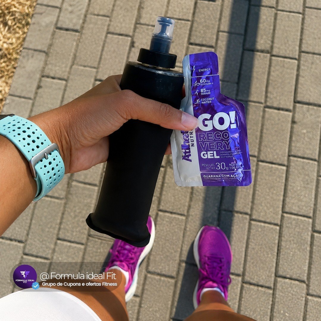 Go Energy Gel (10 Sachês) - Sabor Guaraná e Açai, Atlhetica Nutrition
