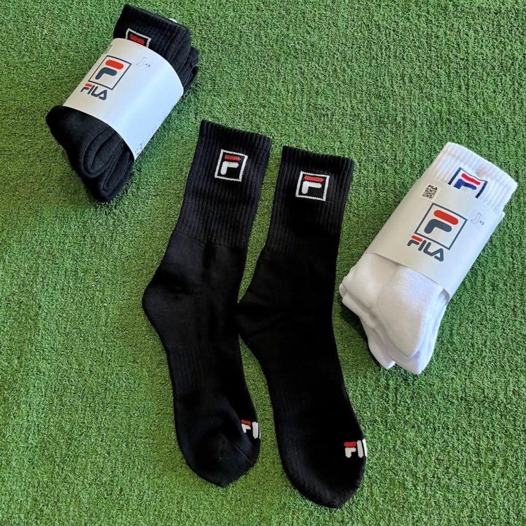Kit 3 Pares de Meia Fila Fbox Cano Alto