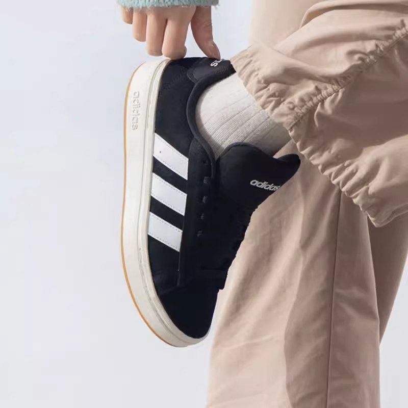 Tênis Masculino Grand Court Alpha 00s adidas Cblack/ftwwht/gum10 Lisa 40 Br