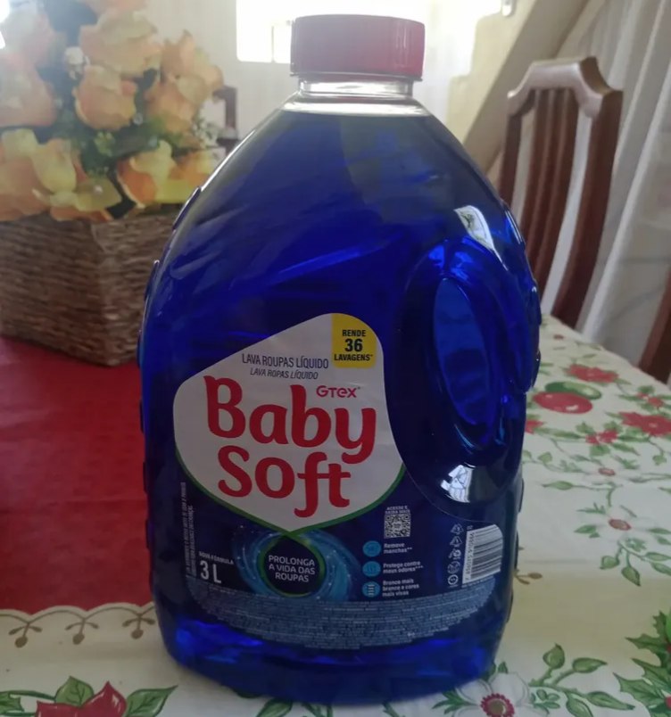 Lava Roupas Liquido Baby Soft Max Performance - 3 Litros