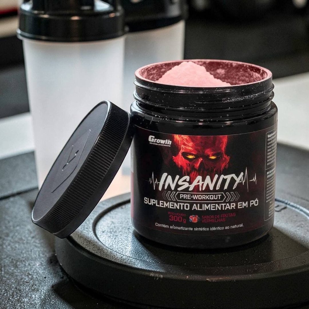 Pré Treino Insanity 300g Growth Supplements