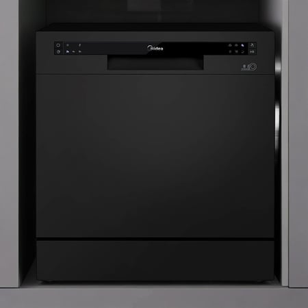 Lava Louças 8 Serviços Preto 127V Midea