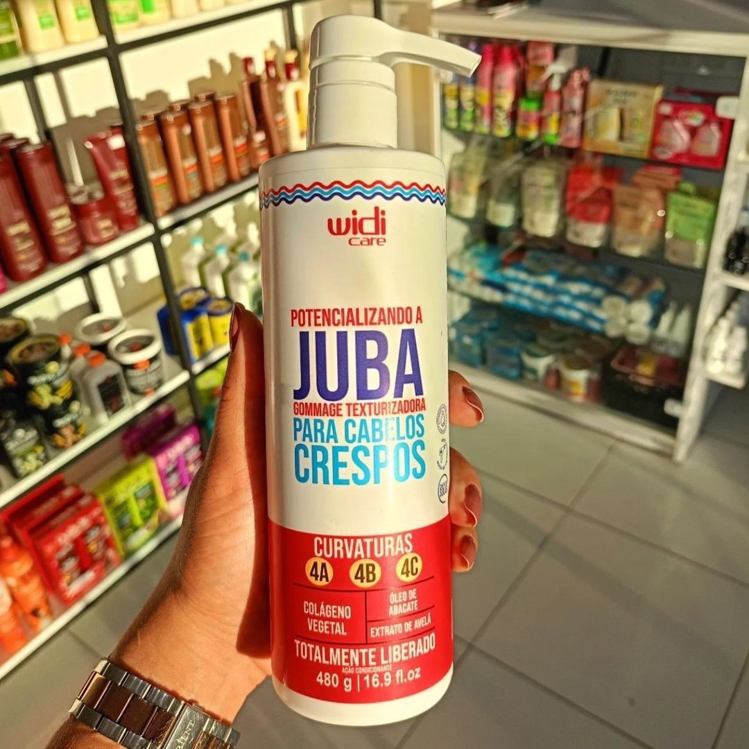 Widi Care Finalizador Gommage Texturizadora Potencializando a Juba 480g