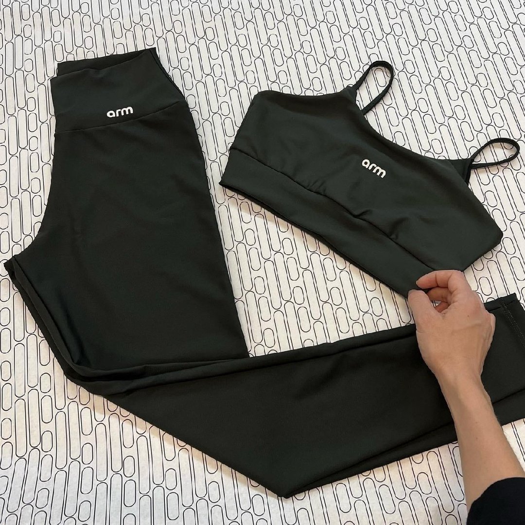 Conjunto Feminino Fitness Compact Top E Legging - Arm