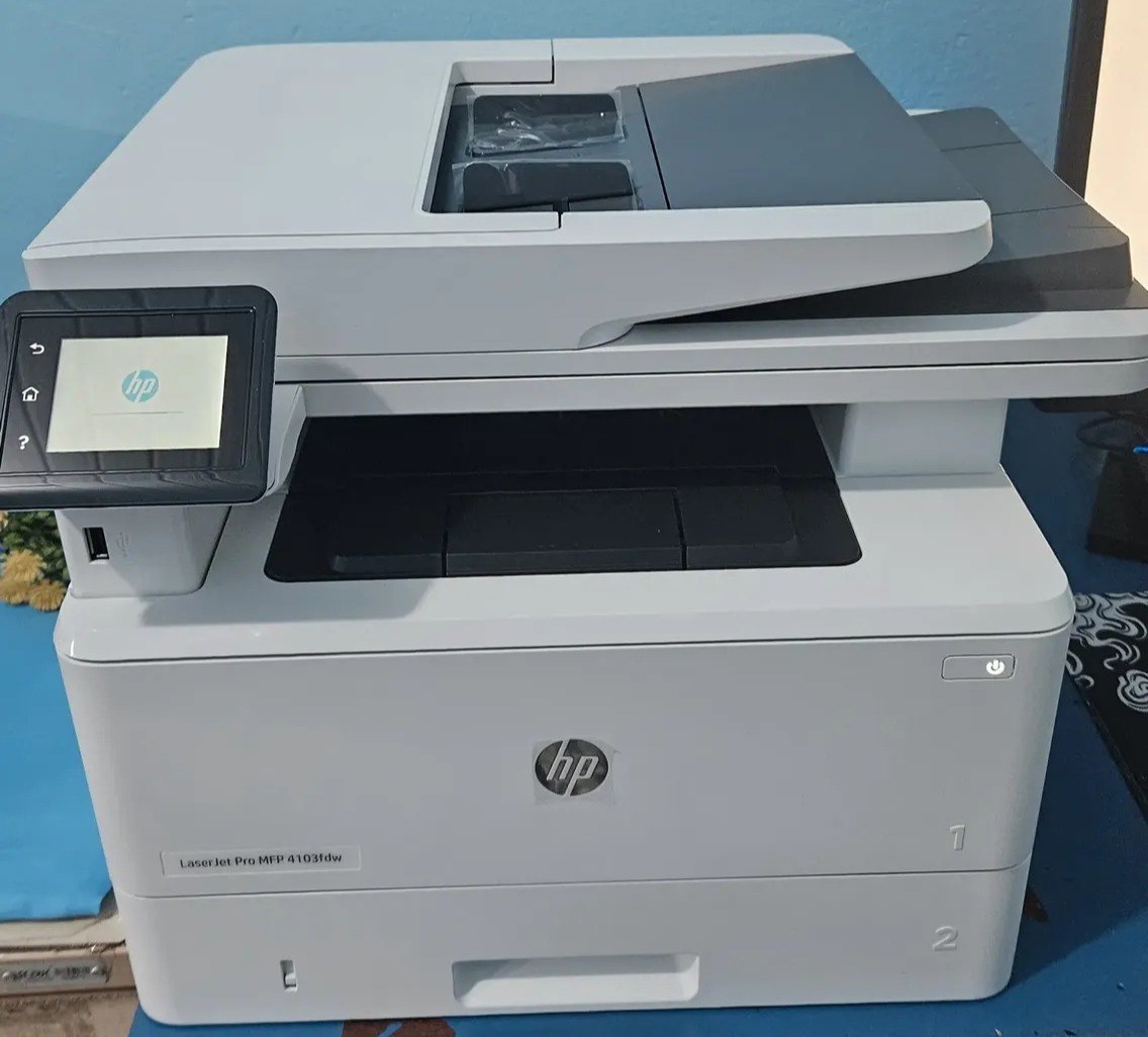 Impressora multifuncional HP LaserJet Pro MFP 4103fdw USB e Wi-Fi - 110v