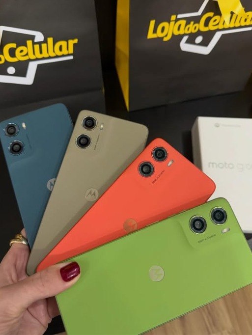 Smartphone Motorola Moto G06 - 128gb 12gb (4gb Ram + 8gb Ram Boost) E Camera 50mp Com Ai B...