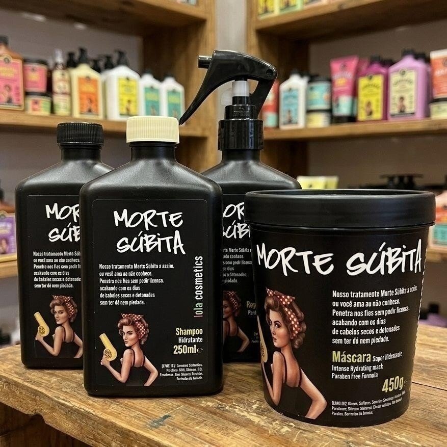 Kit 4 Produtos Morte Súbita Lola Cosmetics