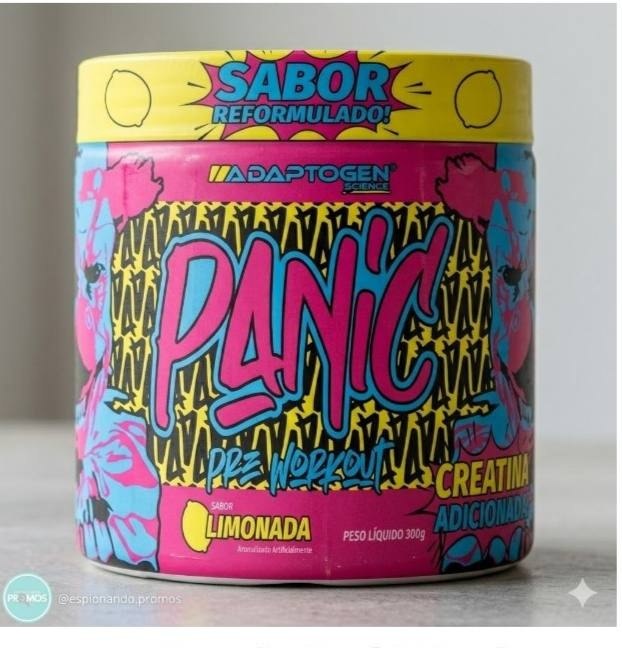 Adaptogen Panic Pré Workout Limonada 300G