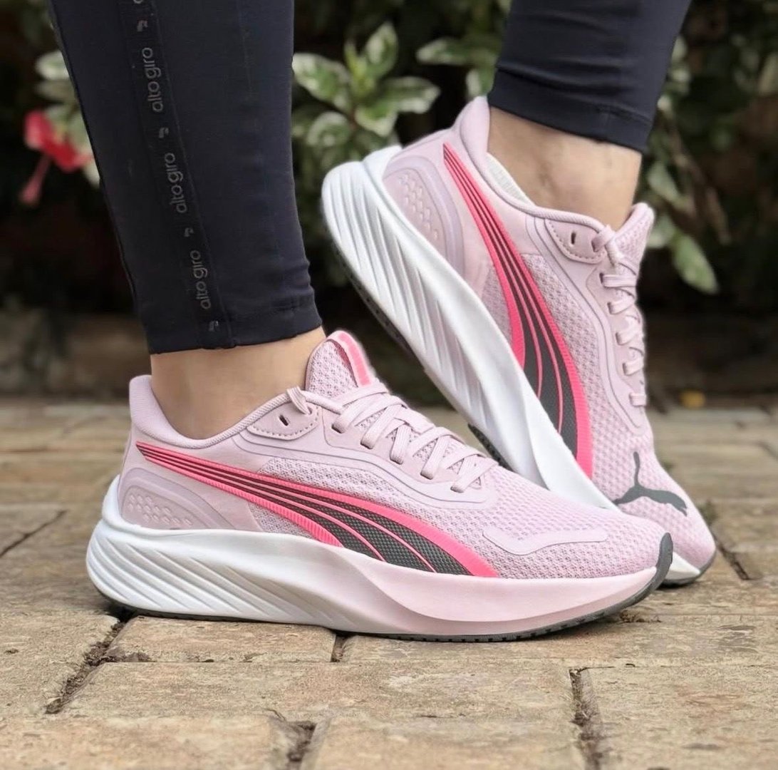 Tênis Pounce Lite Wns Puma Rose Mauve-sun Struck Feminino - Num. 34 ao 39