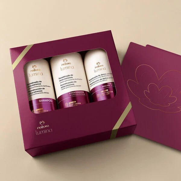 Presente Natura Lumina Reconstrução (3 produtos)