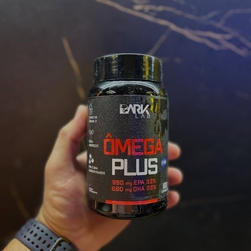 Ômega Plus, Dark Lab, 120 Cápsulas