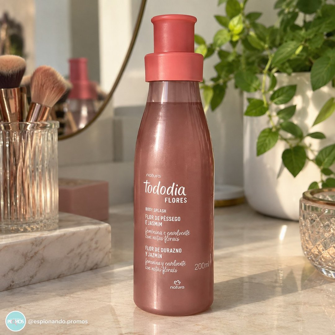 Body Splash Desodorante Colônia Tododia Flores 200 ml