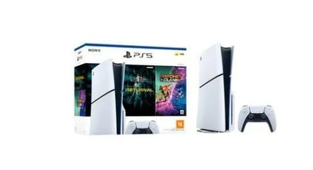 Bundle Console PlayStation 5 Slim (Com Leitor) + 2 Jogos