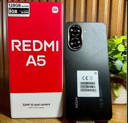 Smartphone Xiaomi Redmi A5 128GB 4GB RAM Dual SIM Tela 6.88" - Dourado Sunny Gold [25028RN...