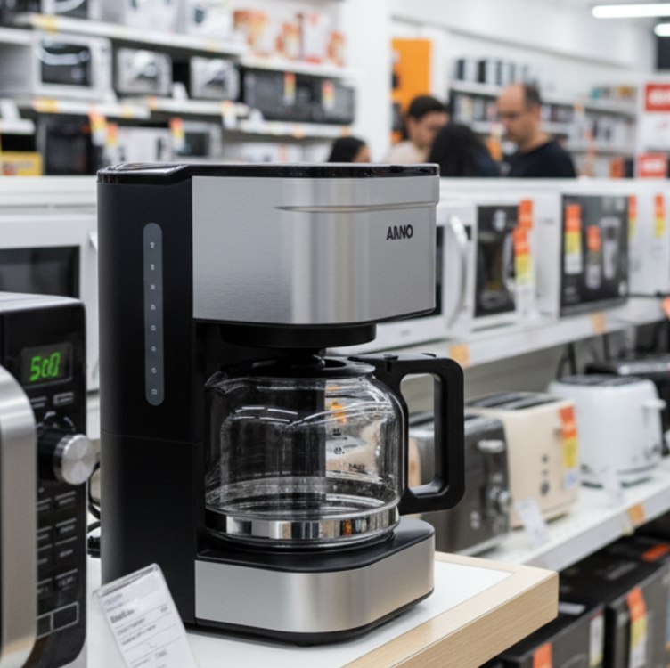 Cafeteira Filtro Arno Preferita Cfpf Inox 750ml