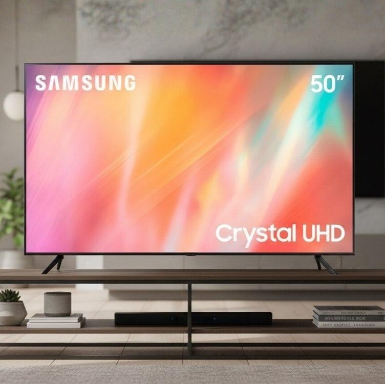 Smart TV Samsung 50 LED 4K LH50BEFH4GGXZDTizen Crystal WiFi Bluetooth HDR10 3 HDMI