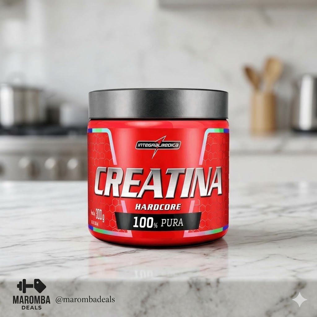 Creatina 100% Pura 300g Integralmedica - Força E Performance Neutro