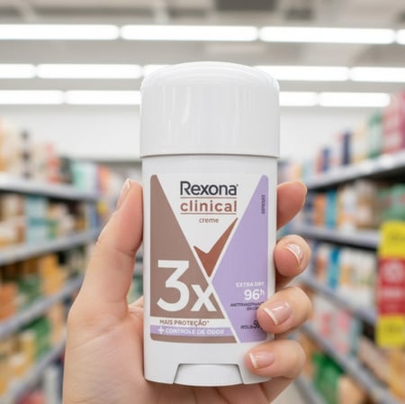 Rexona Clinical Antitranspirante Creme Extra Dry 58G
