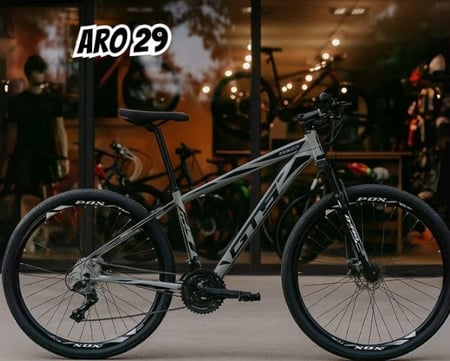 Bicicleta Aro 29 Gts Alumunio Rdx 21v Câmbio Shimano A Disco Cor Branco/preto Tamanho Do Q...