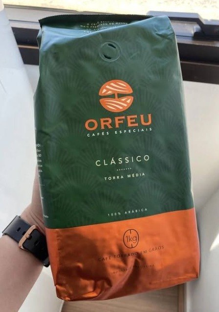ORFEU Café Em Grãos Intenso Orfeu 1Kg