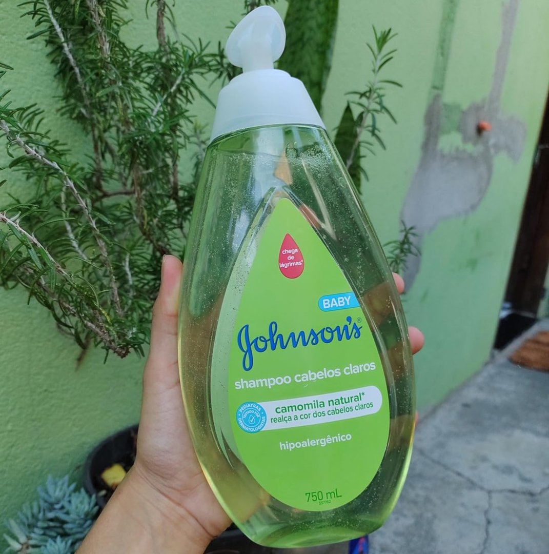 Johnson's Baby Shampoo Para Bebê Para Cabelos Claros - 750ml
