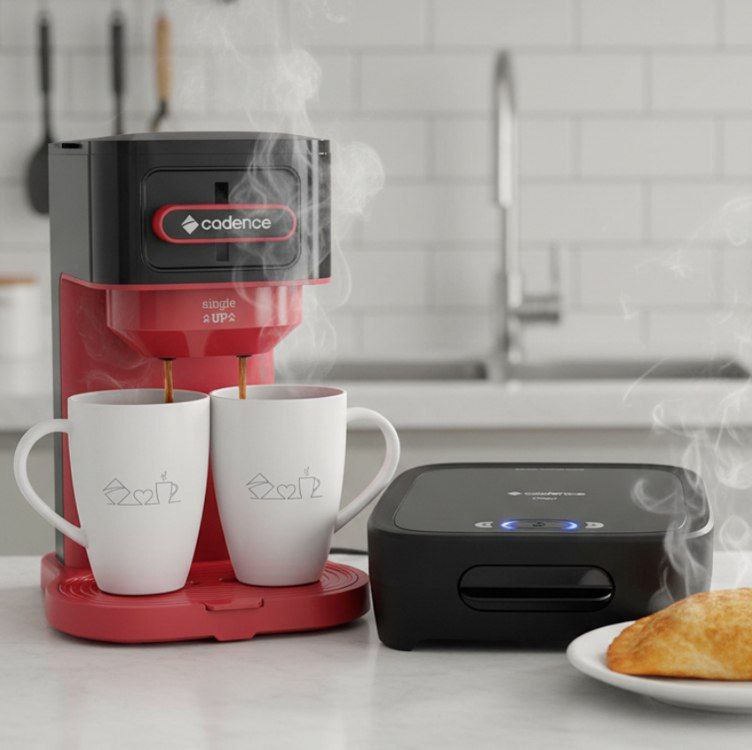 Cadence Kit Click Cadence - Sanduicheira e Cafeteira Single Up - 127V